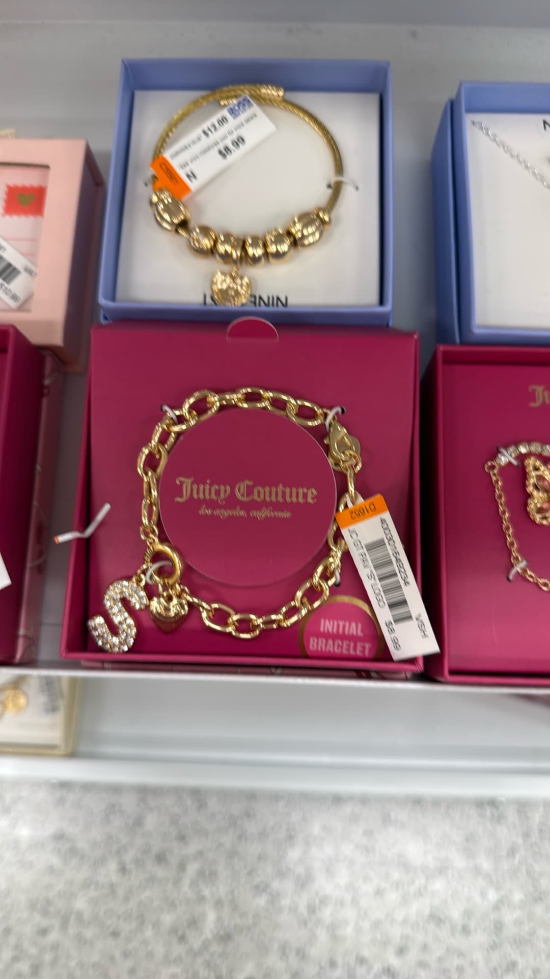 Juicy Couture Initial Bracelet