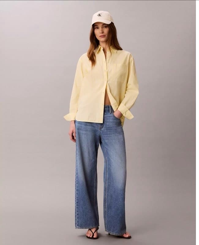 Calvin Klein Yellow Shirt