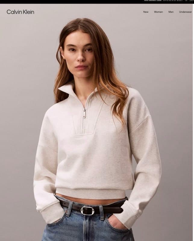 Calvin Klein Stylish Sweatshirt