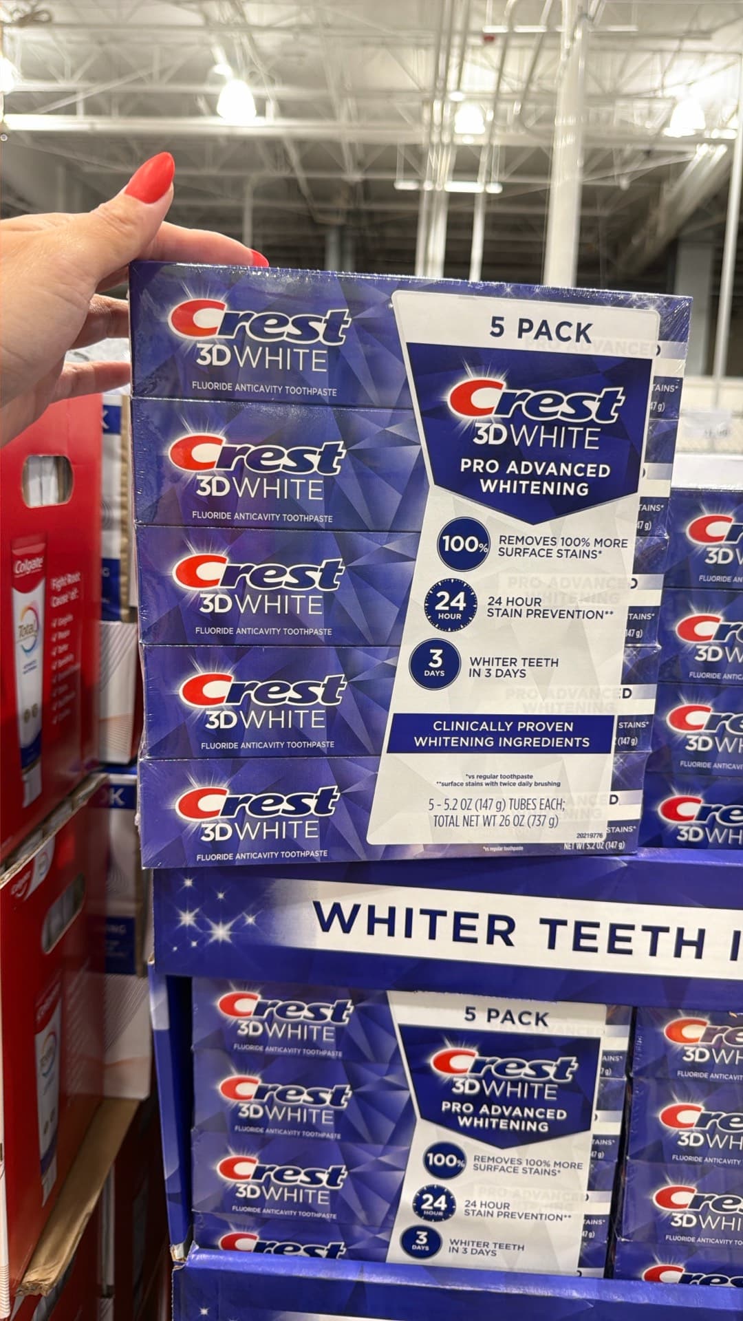 Crest 3D White Toothpaste