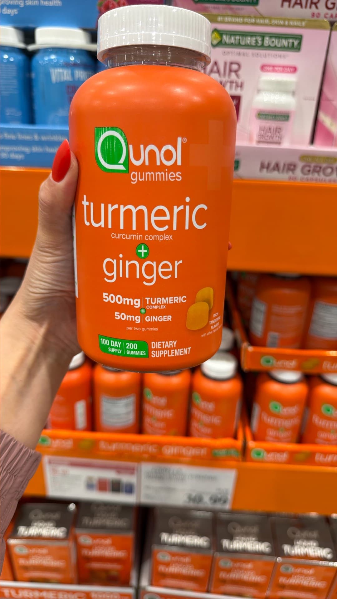 Qunal Turmeric & Ginger Gummies