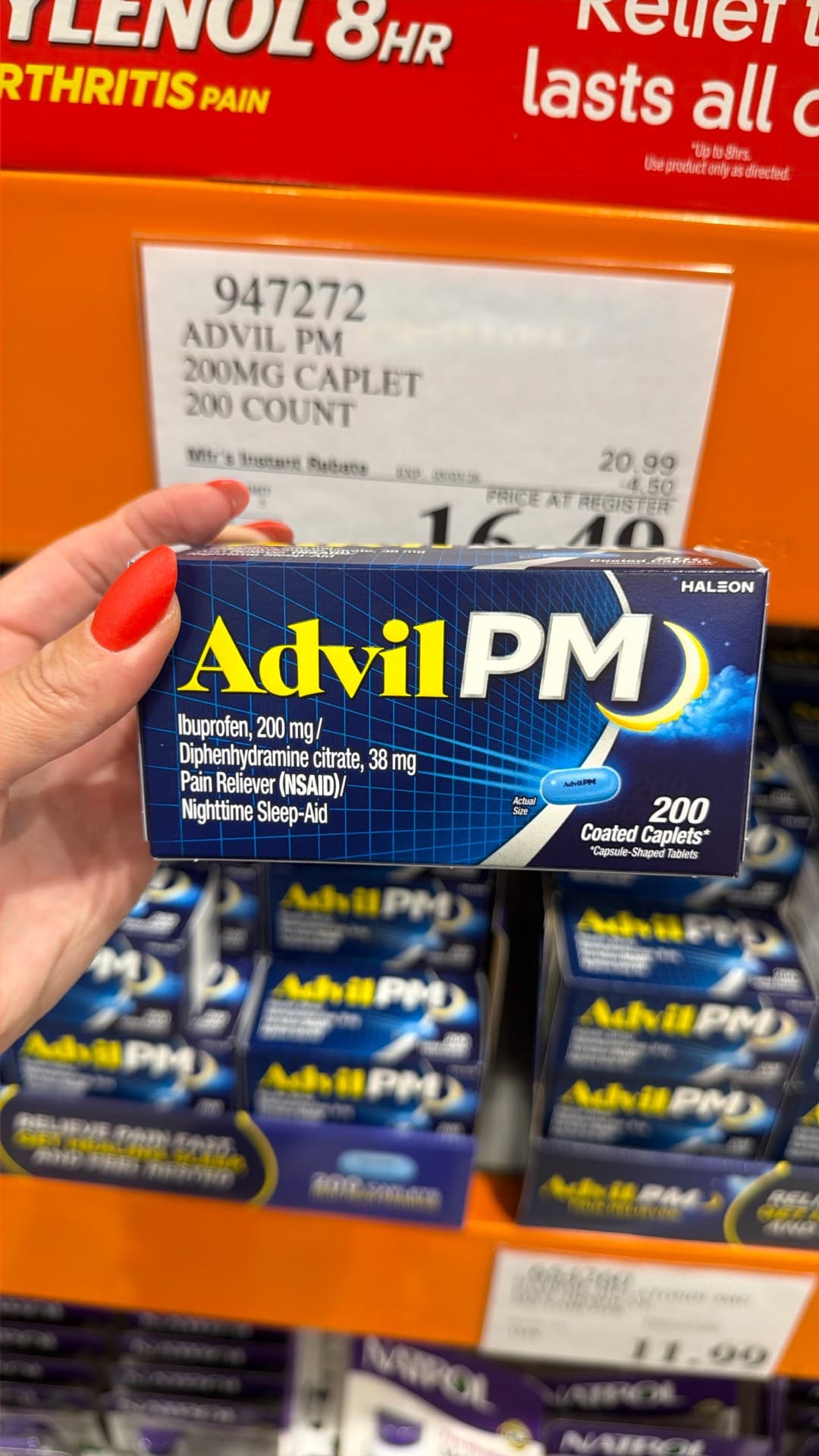 Advil PM Pain Relief