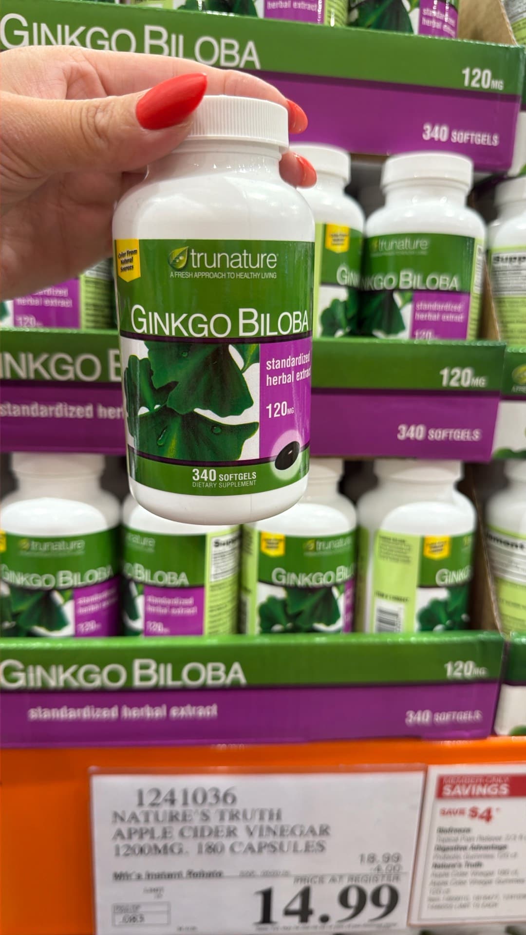 TruNature Ginkgo Biloba