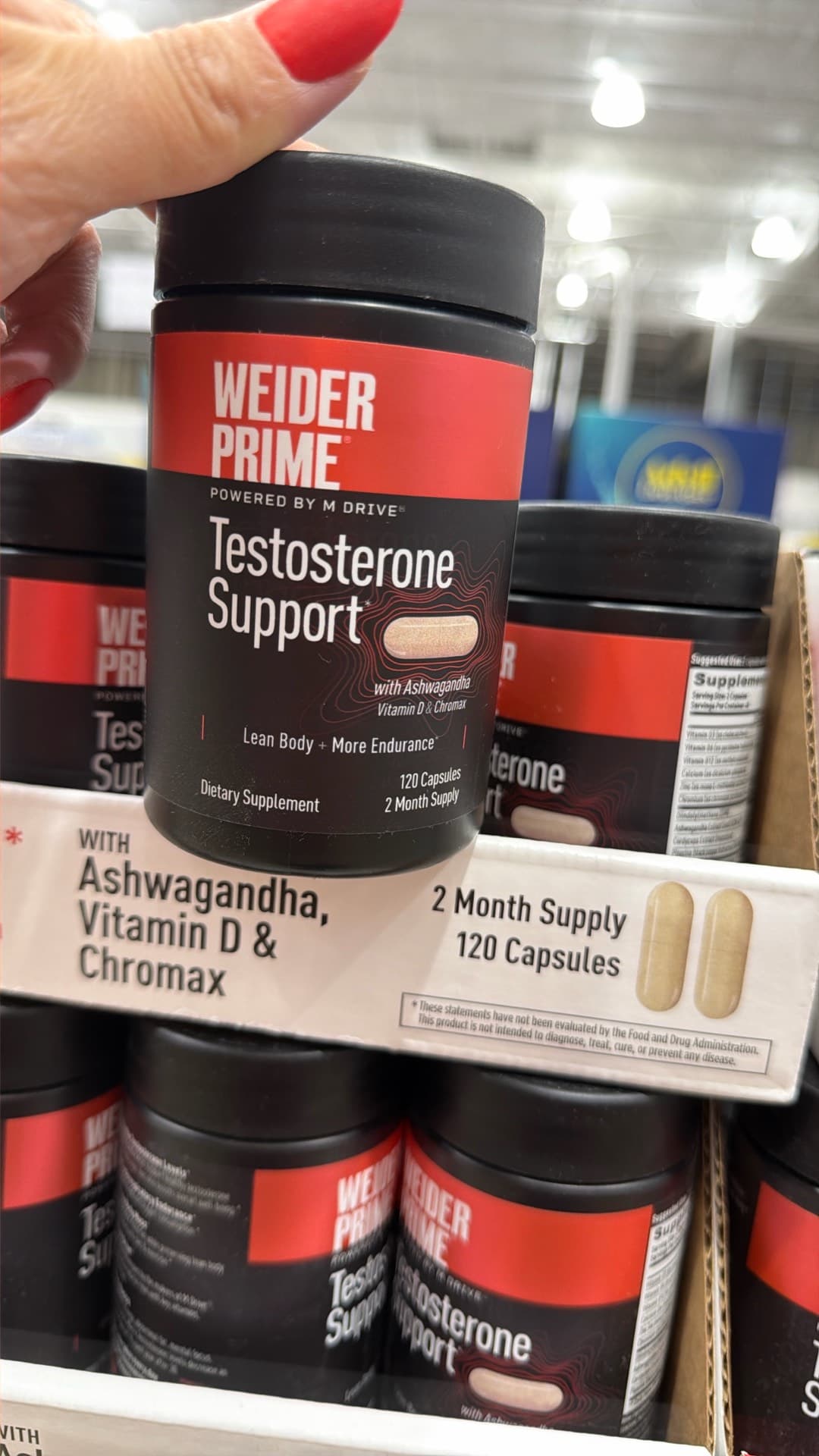 Weider Prime Testosterone Support