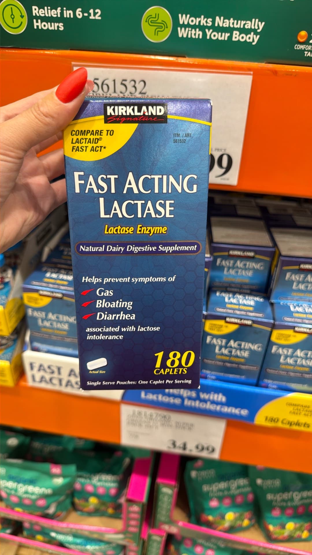 Fast Acting Lactase