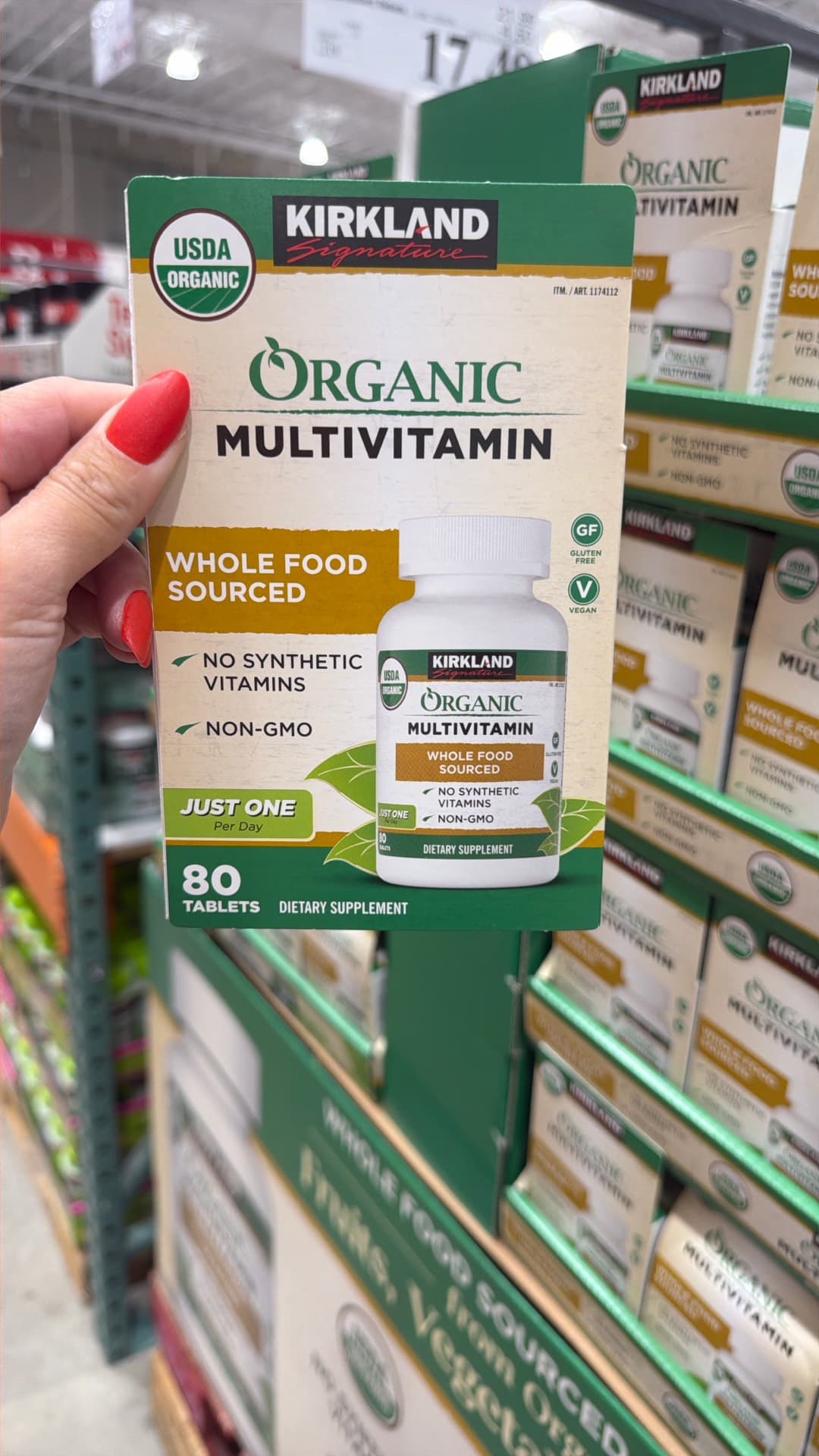 Kirkland Organic Multivitamin