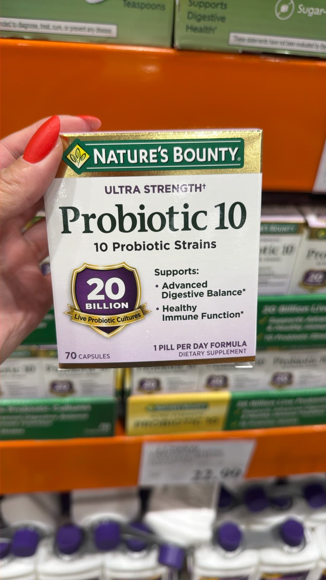 Nature's Bounty Probiotic 10