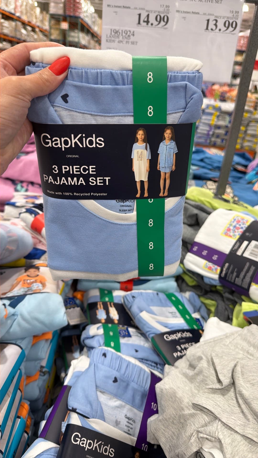 GapKids 3-Piece Pajama Set