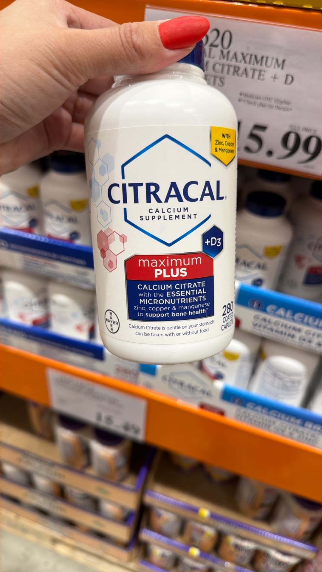 Citracal Maximum Plus Calcium Supplement