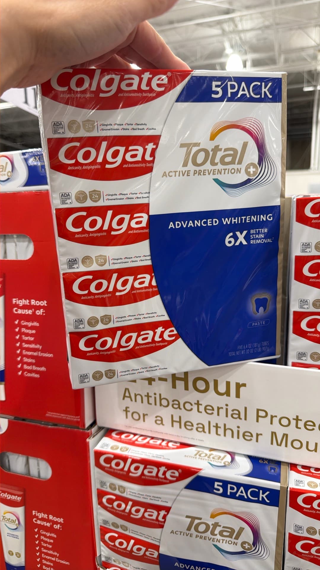 Colgate Total Whitening Toothpaste 5-Pack