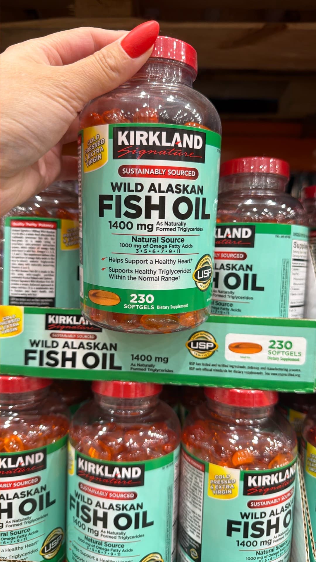 Kirkland Wild Alaskan Fish Oil