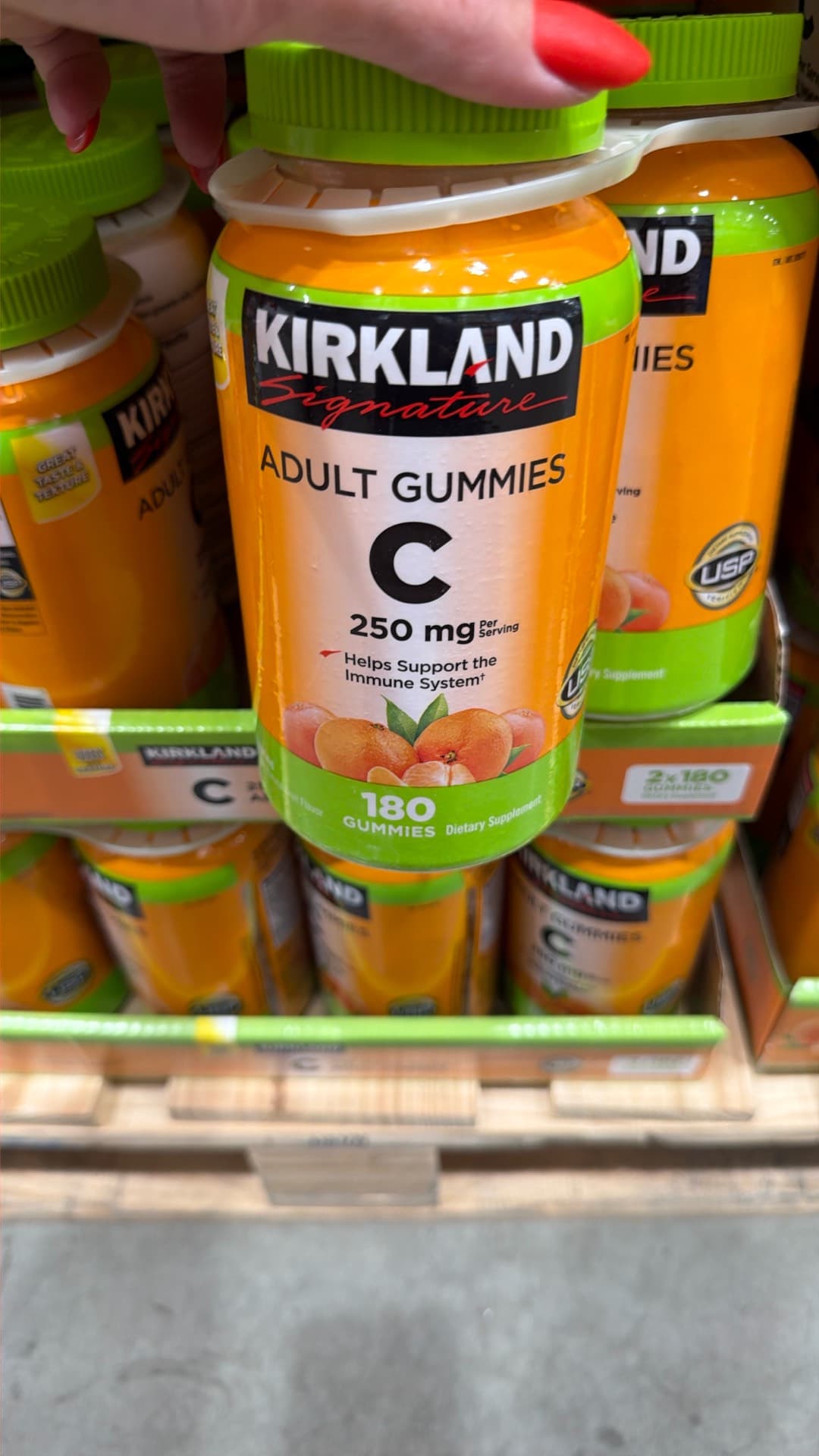 Kirkland Adult Gummies Vitamin C