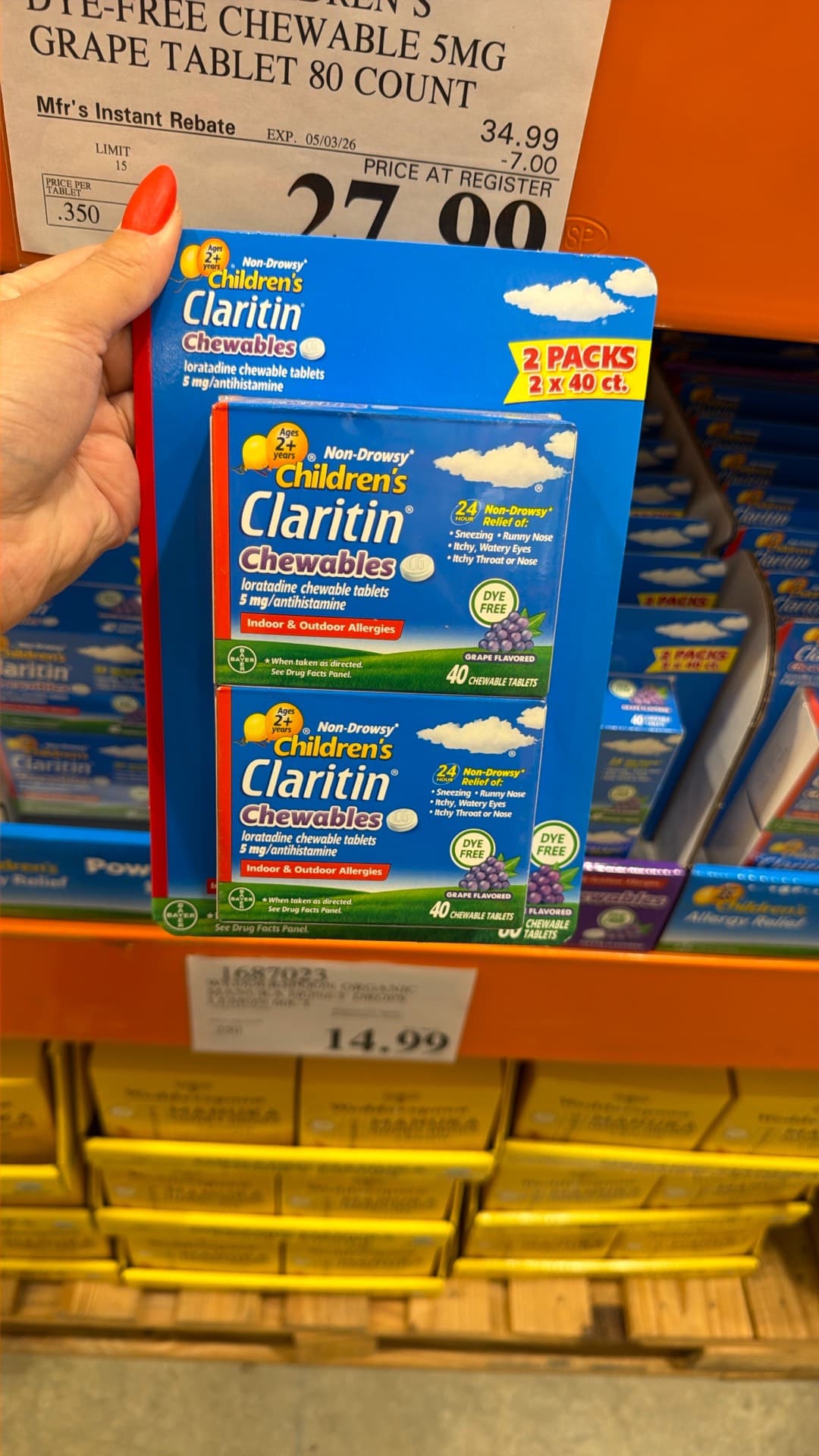 Children's Claritin Chewables