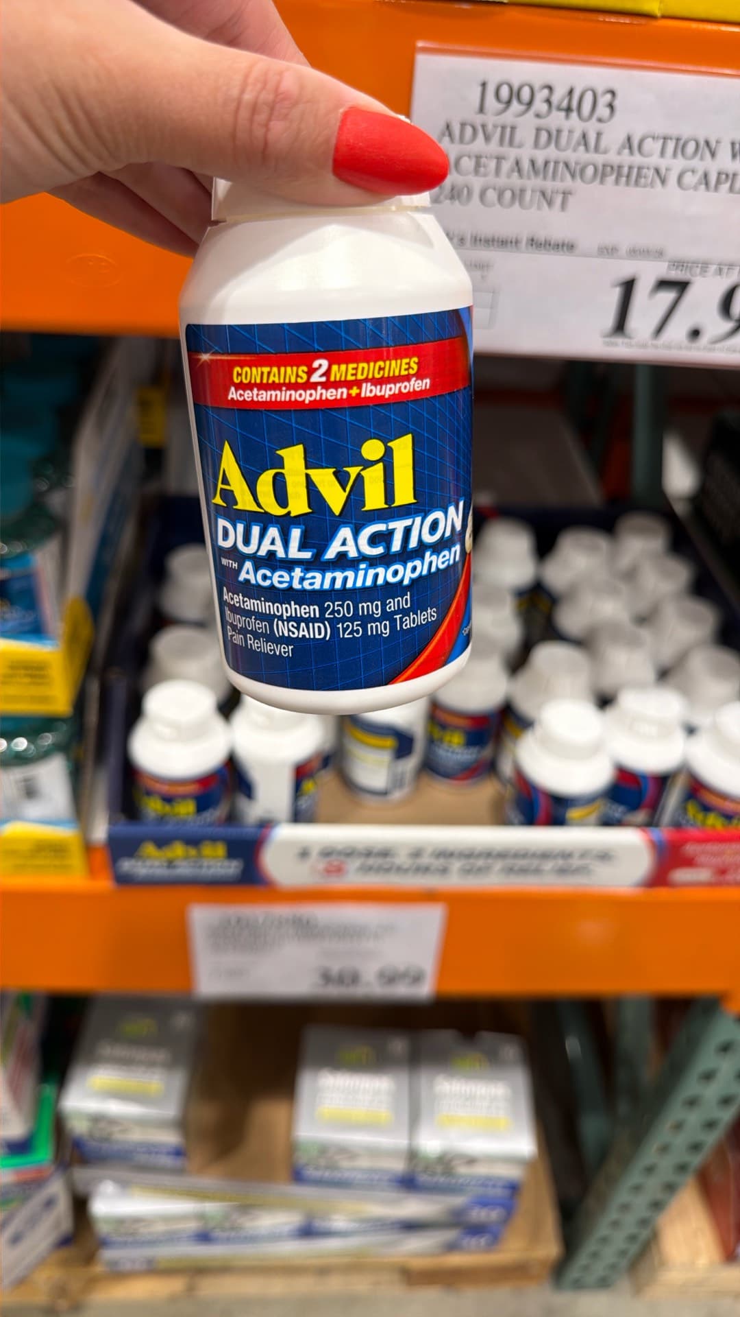 Advil Dual Action Pain Reliever