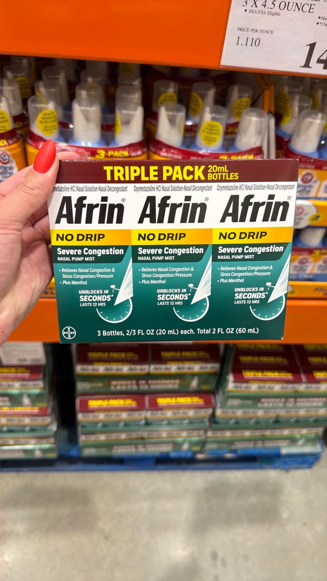 Afrin Nasal Decongestant