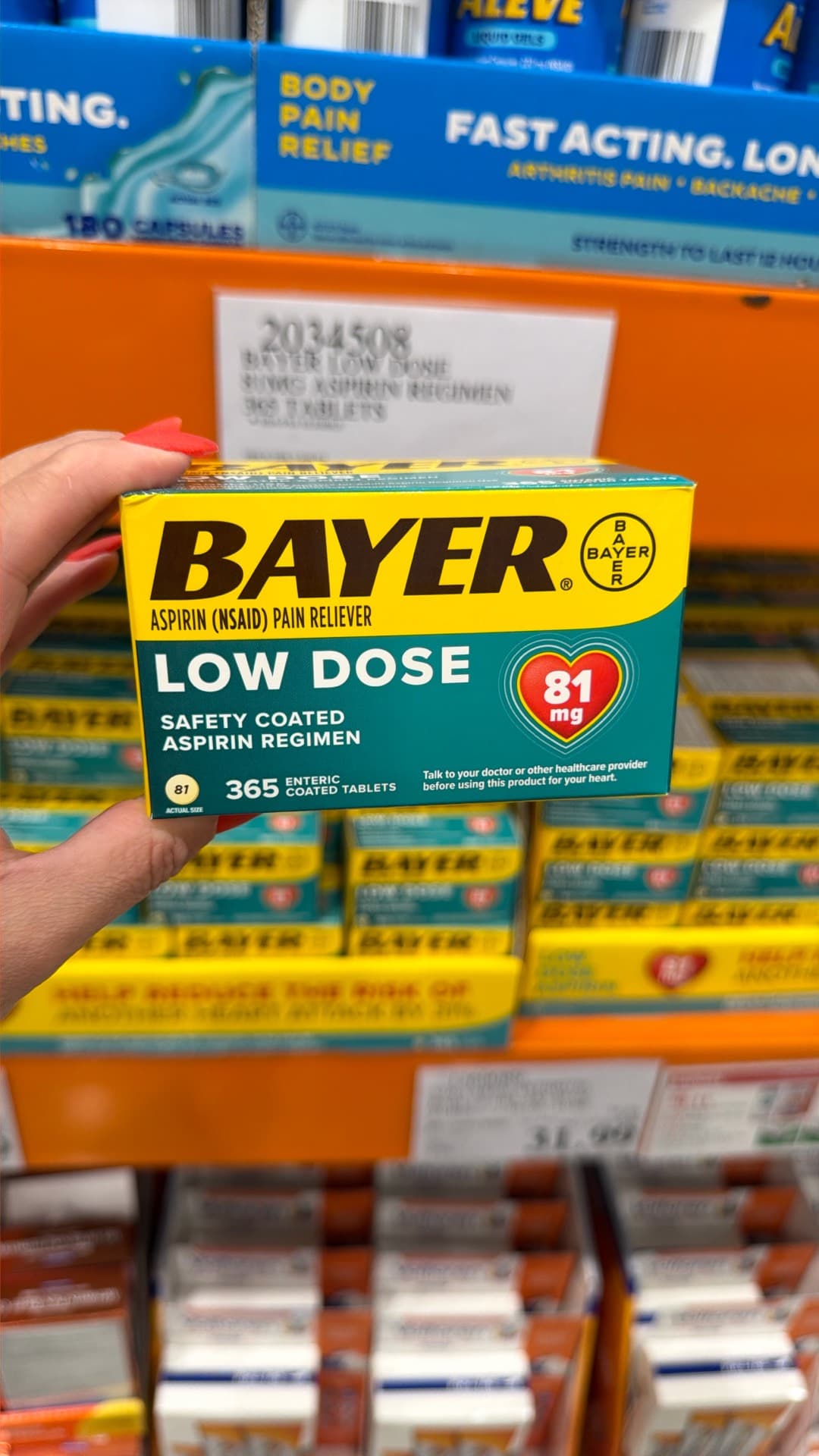 Bayer Low Dose Aspirin