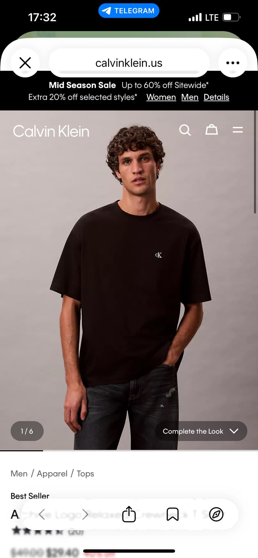 Calvin Klein Graphic Tee