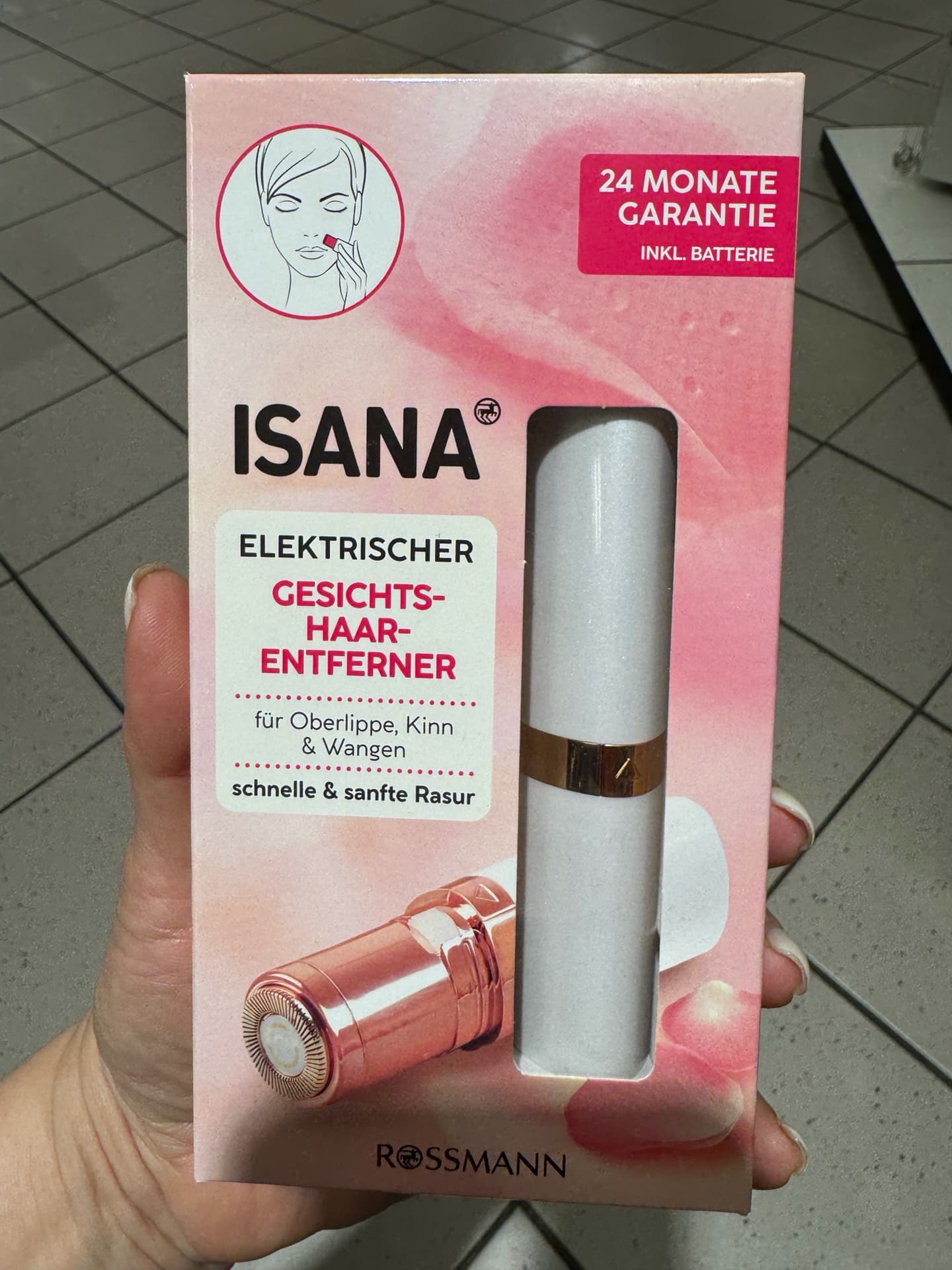 ISANA Facial Hair Remover