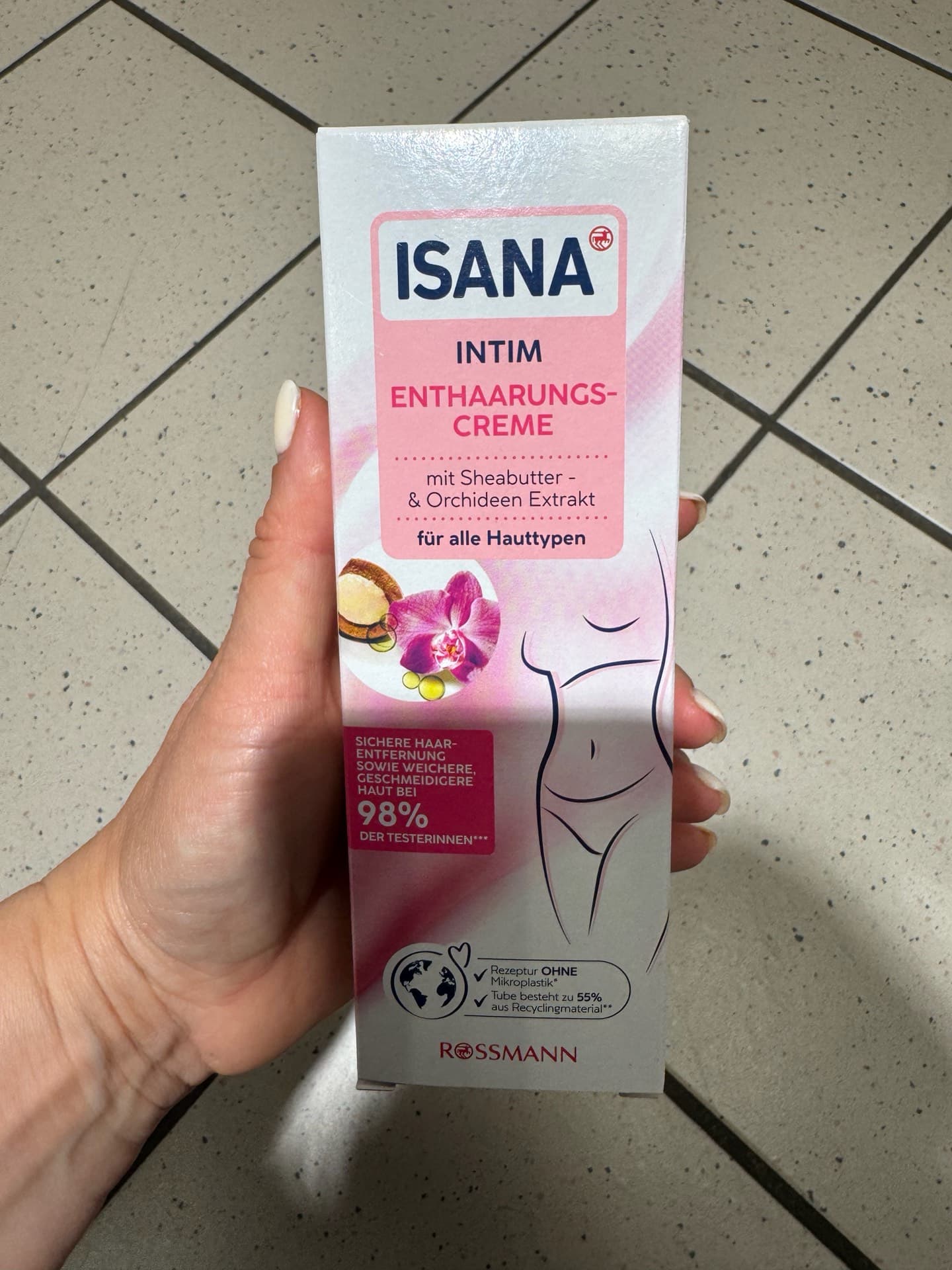 ISANA Intimate Hair Removal Cream