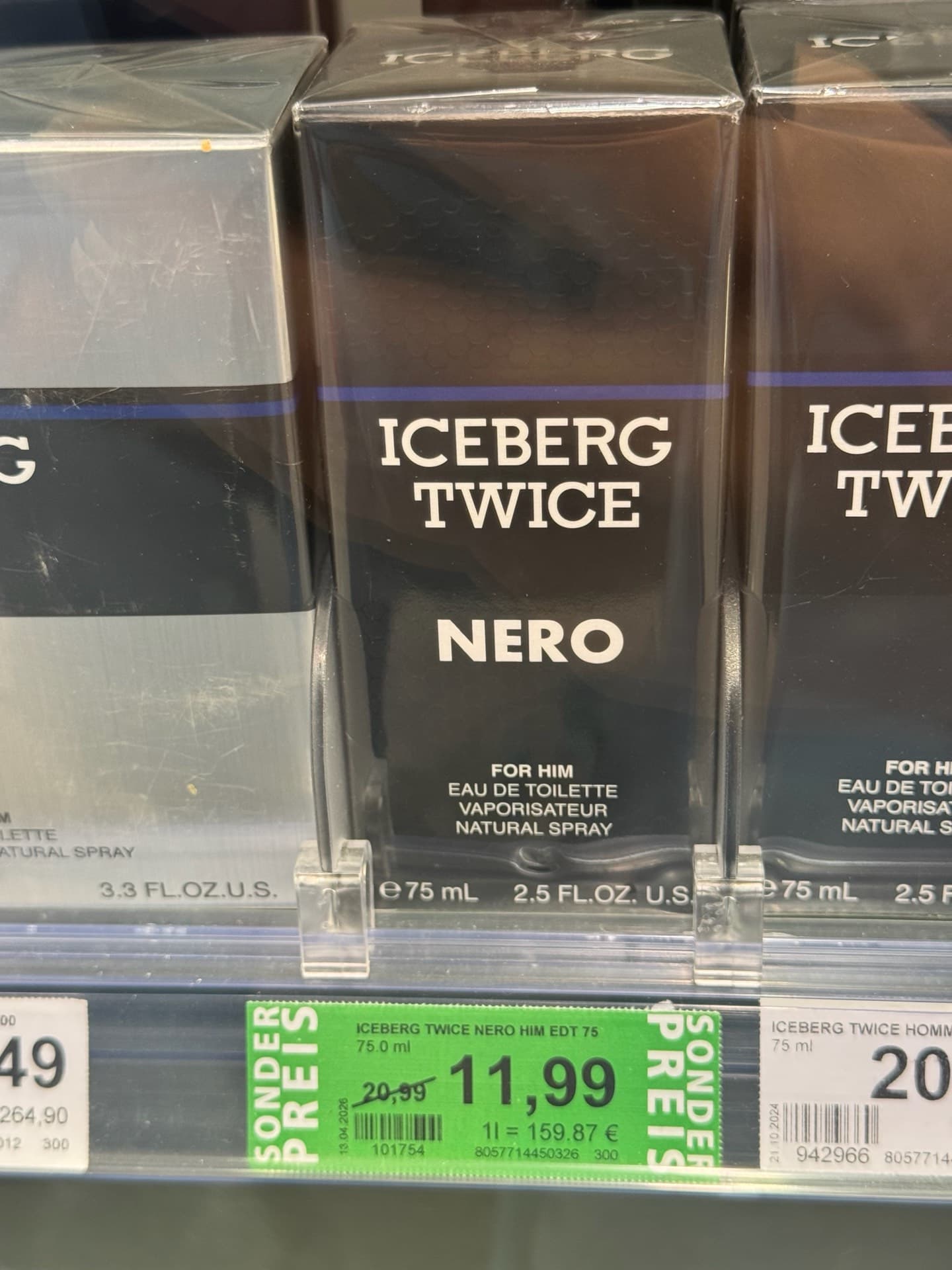 Iceberg Twice Nero Eau de Toilette