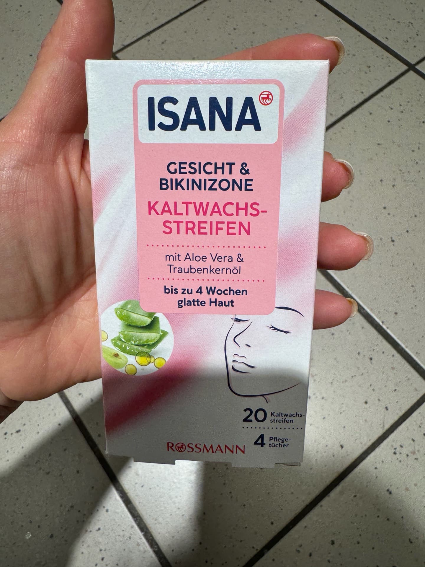 ISANA Cold Wax Strips
