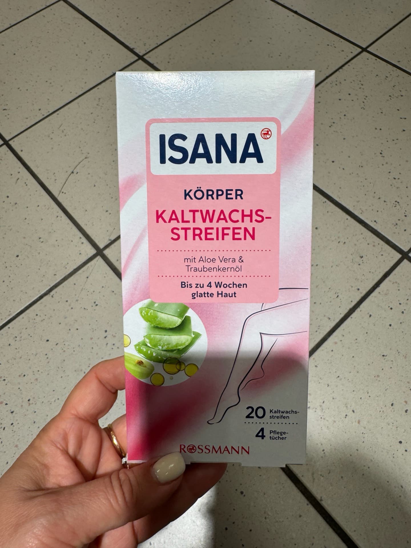 ISANA Cold Wax Strips