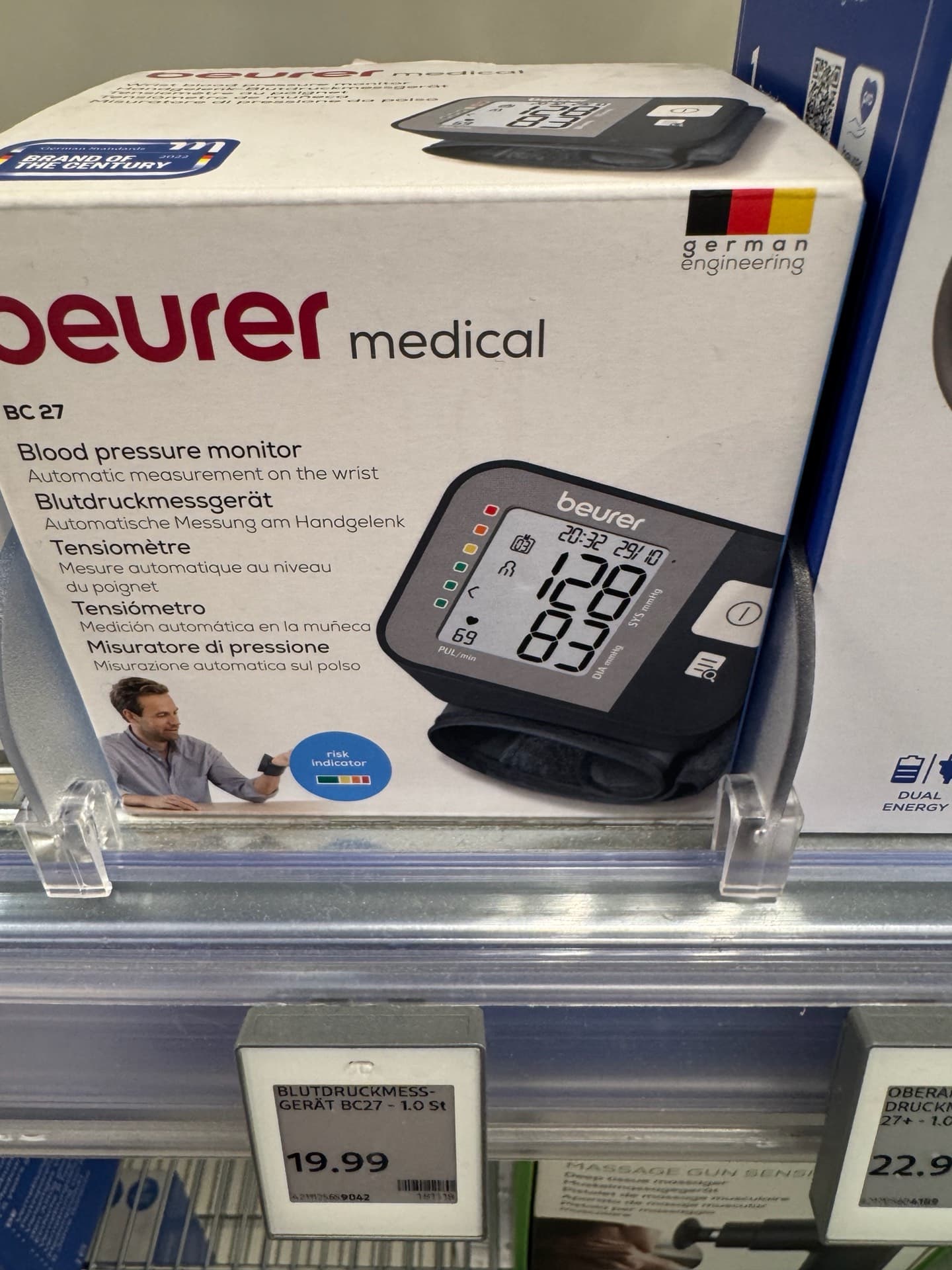 Beurer Blood Pressure Monitor