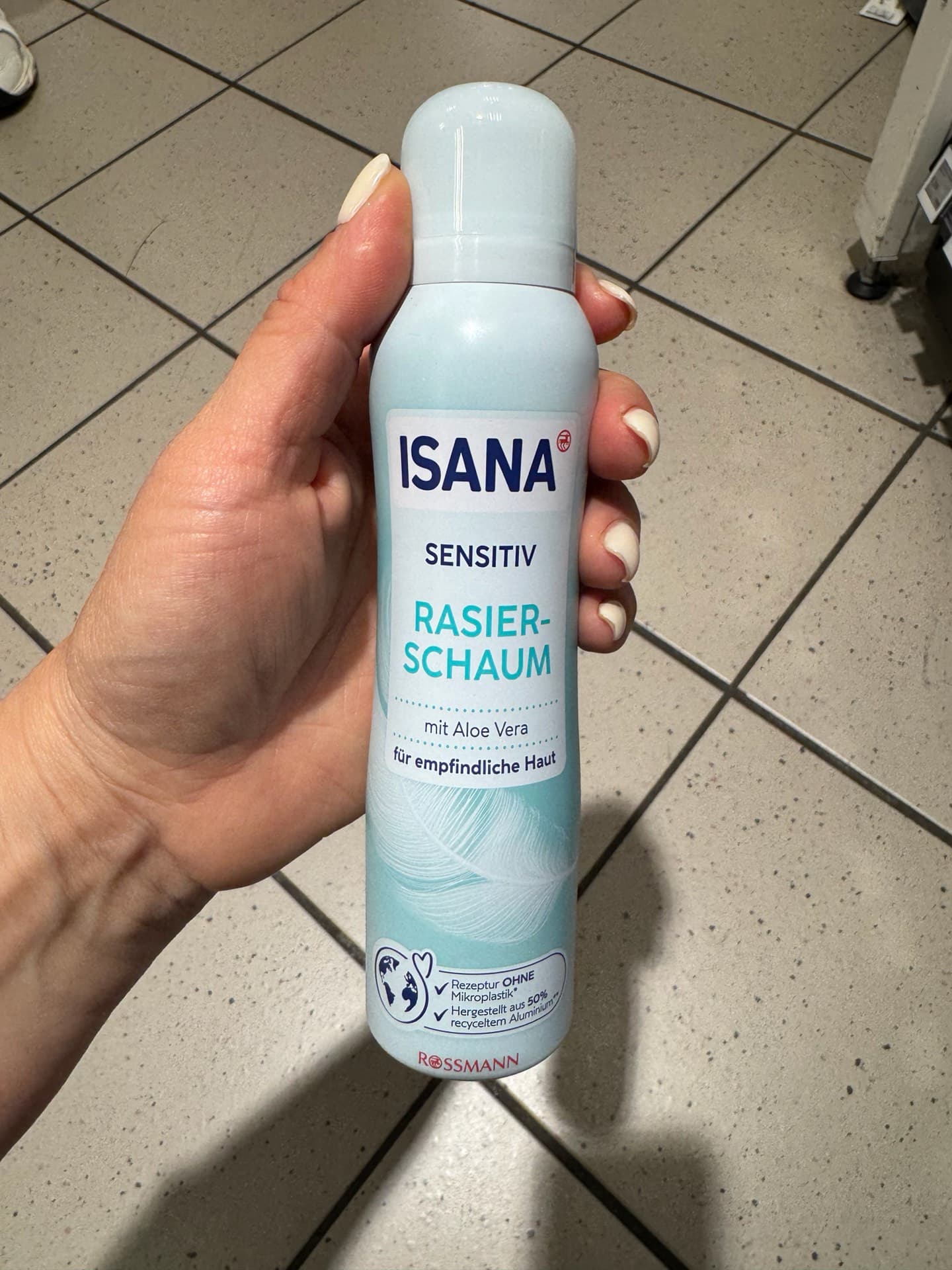 ISANA Sensitive Shaving Foam