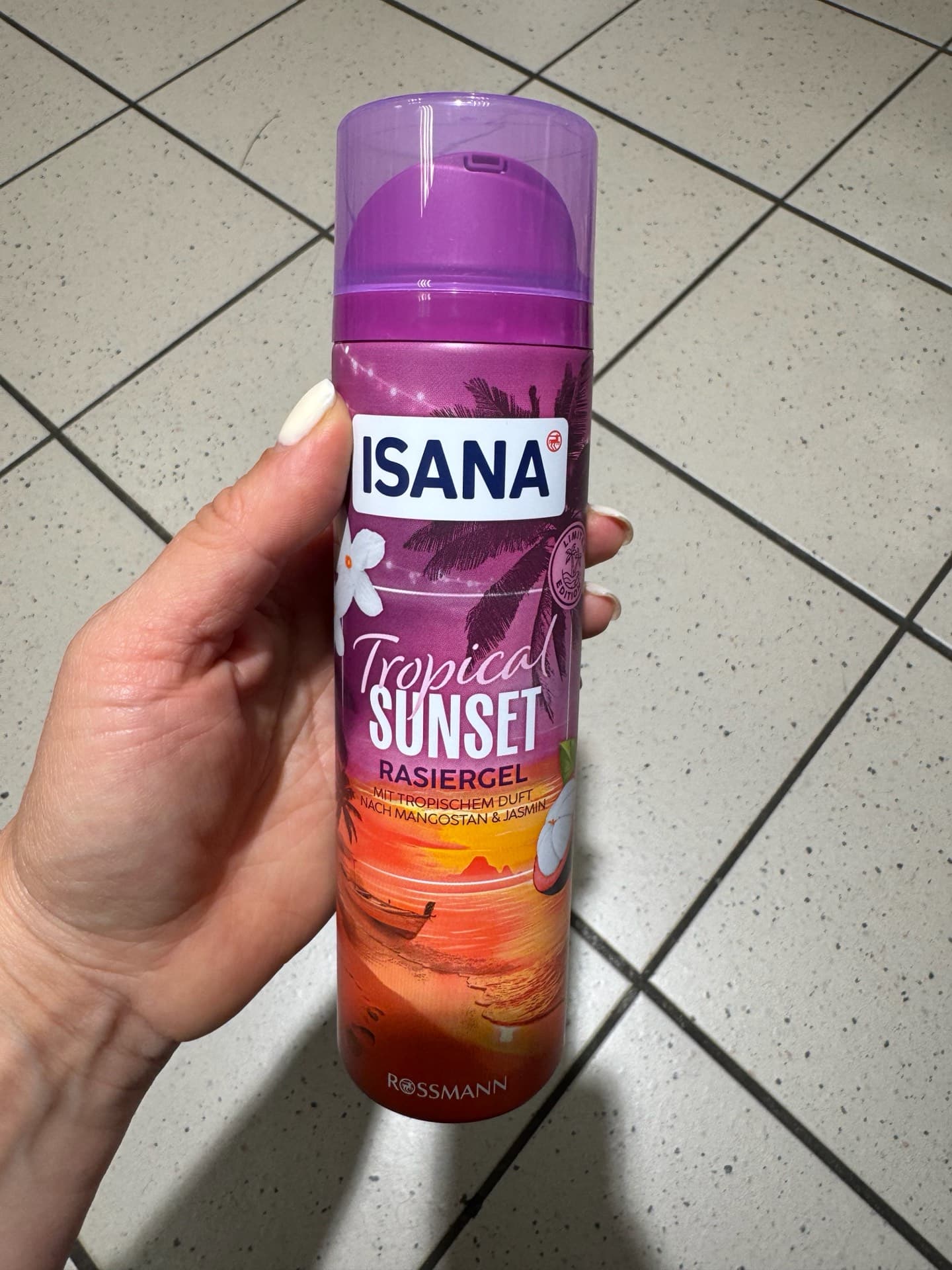 ISANA Tropical Sunset Shaving Gel