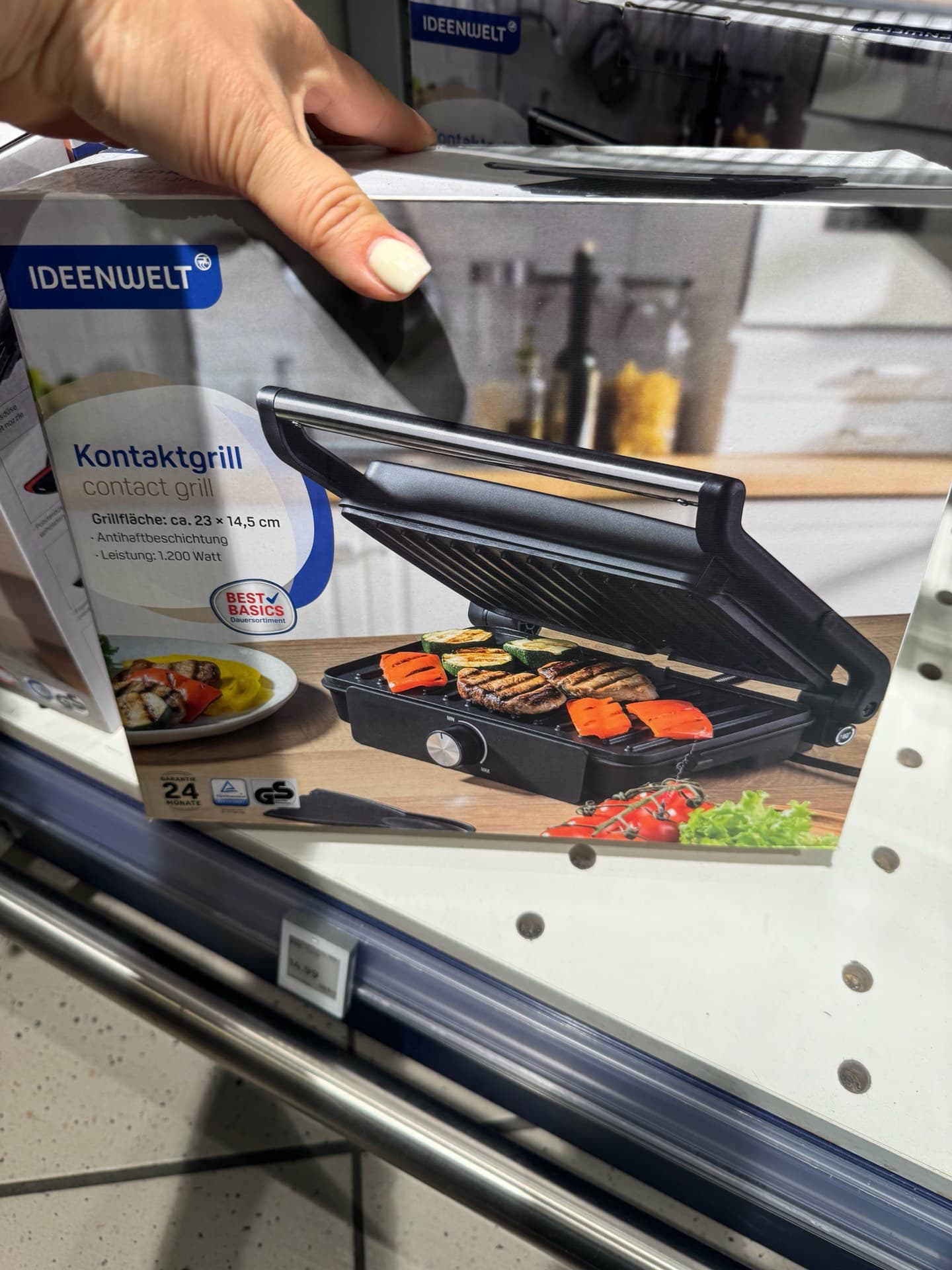 IDEENWELT Contact Grill