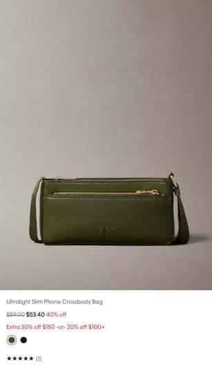 Ultralight Slim Phone Crossbody Bag