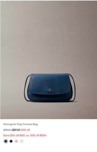 Monogram Flap Camera Bag