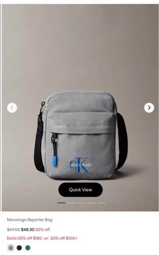 Calvin Klein Reporter Bag