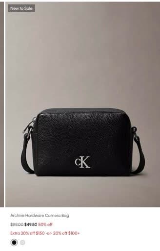 Calvin Klein Camera Bag