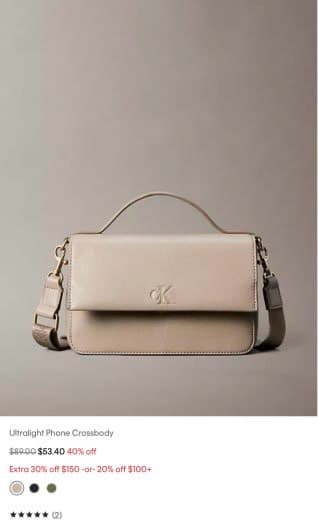 Ultralight Phone Crossbody