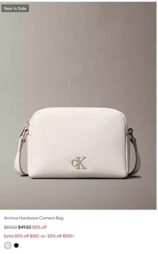 Calvin Klein Camera Bag