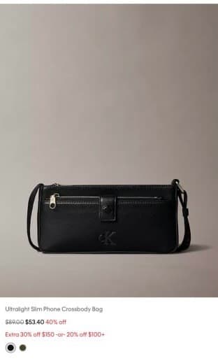 Ultralight Slim Phone Crossbody Bag