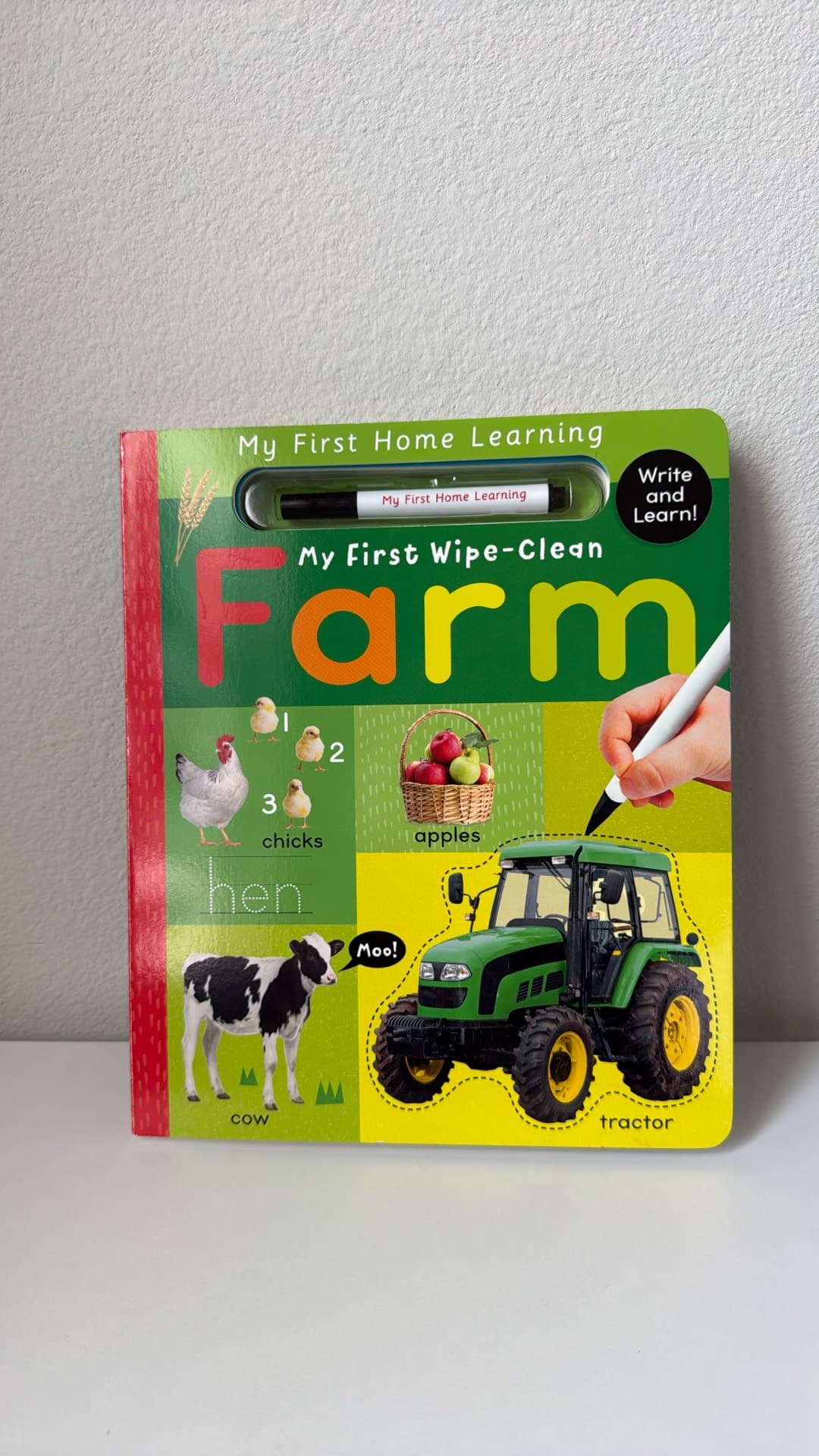My First Wipe-Clean Farm Book