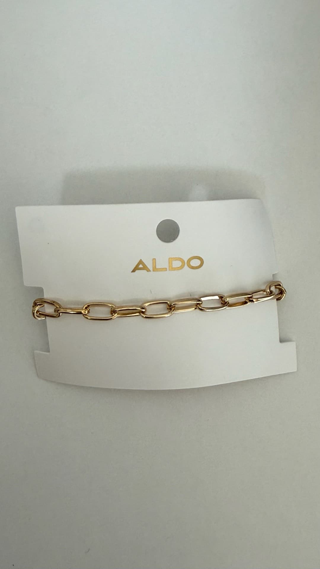 Aldo Gold Chain Bracelet