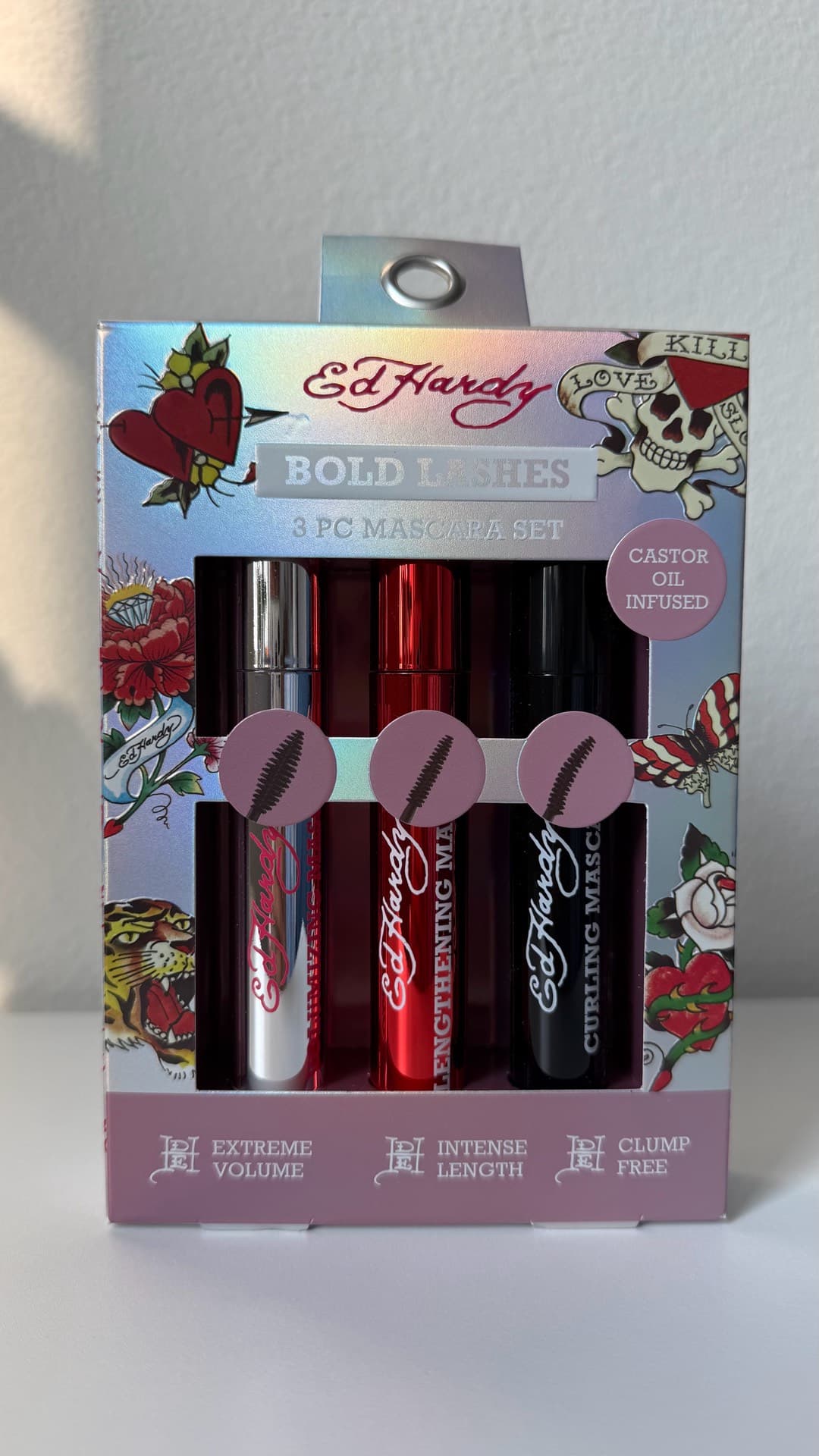Ed Hardy Bold Lashes Mascara Set