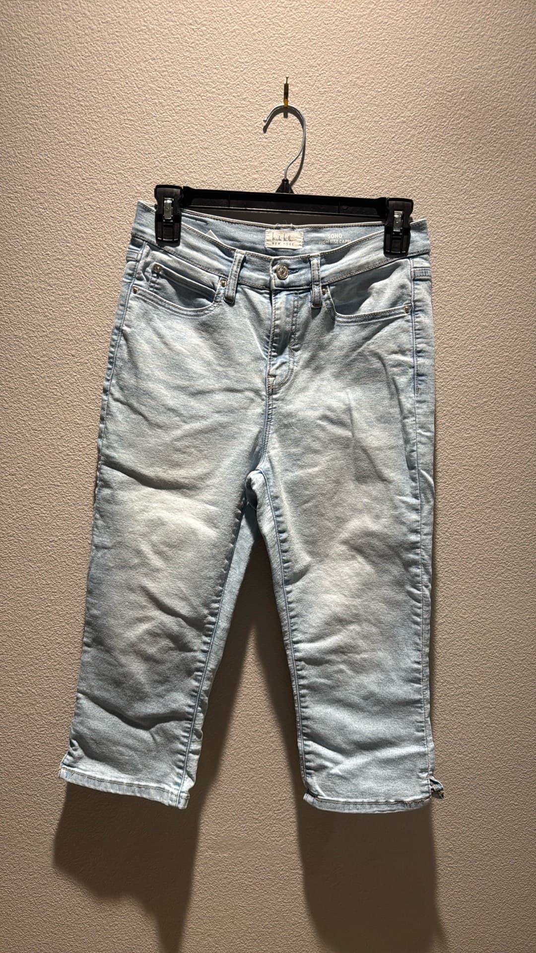 Casual Denim Capris