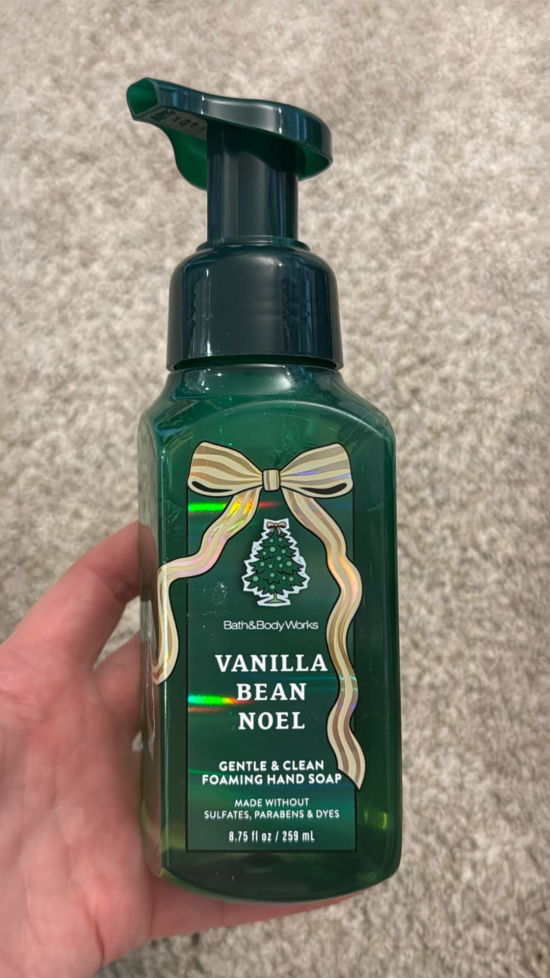 Vanilla Bean Noel Foaming Hand Soap