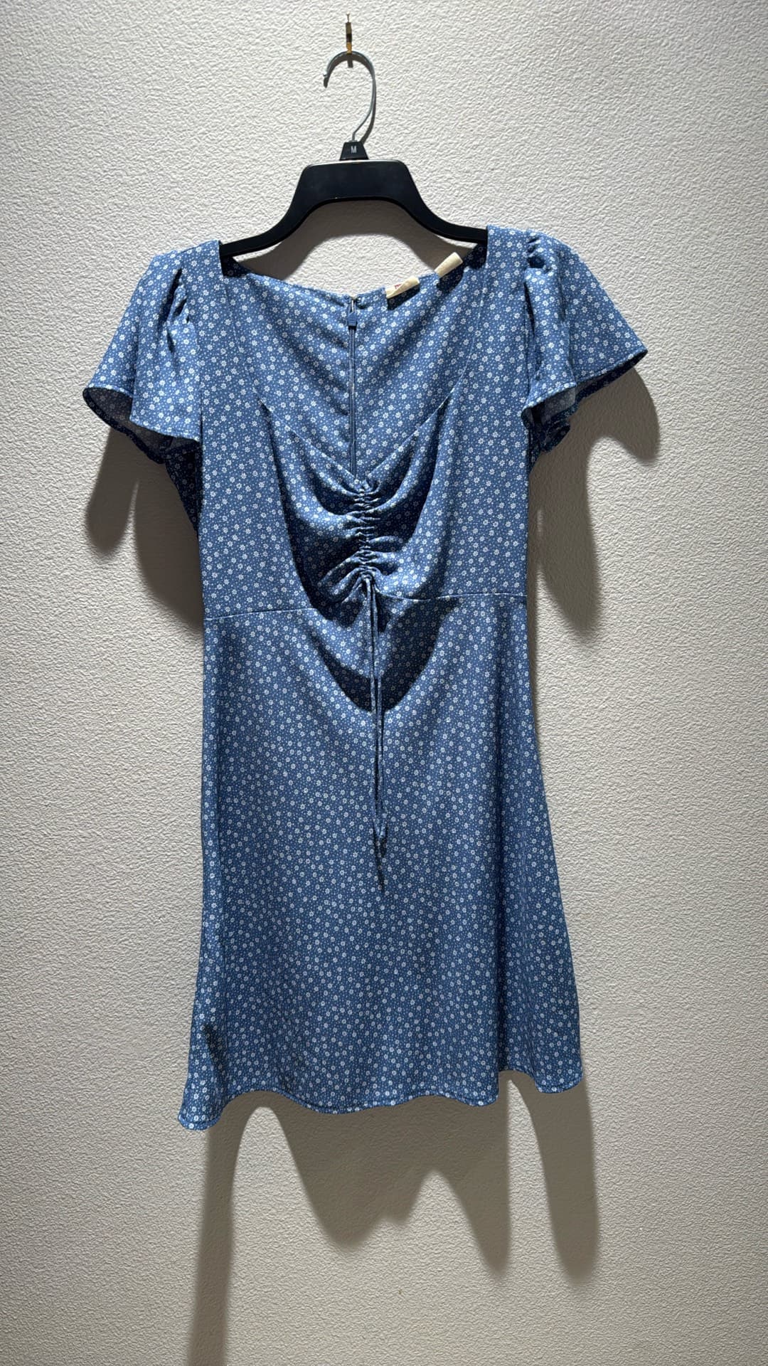 Charming Blue Floral Dress