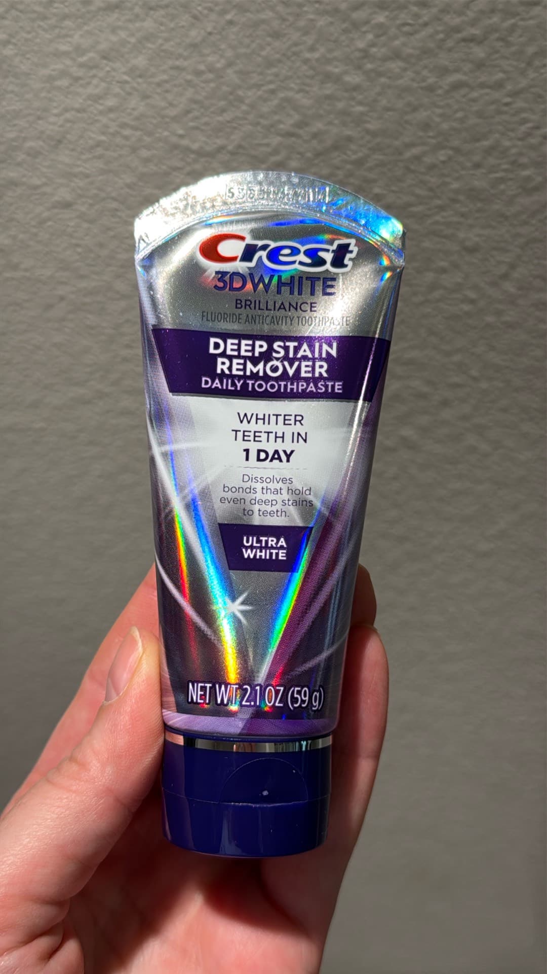 Crest 3D White Deep Stain Remover Toothpaste