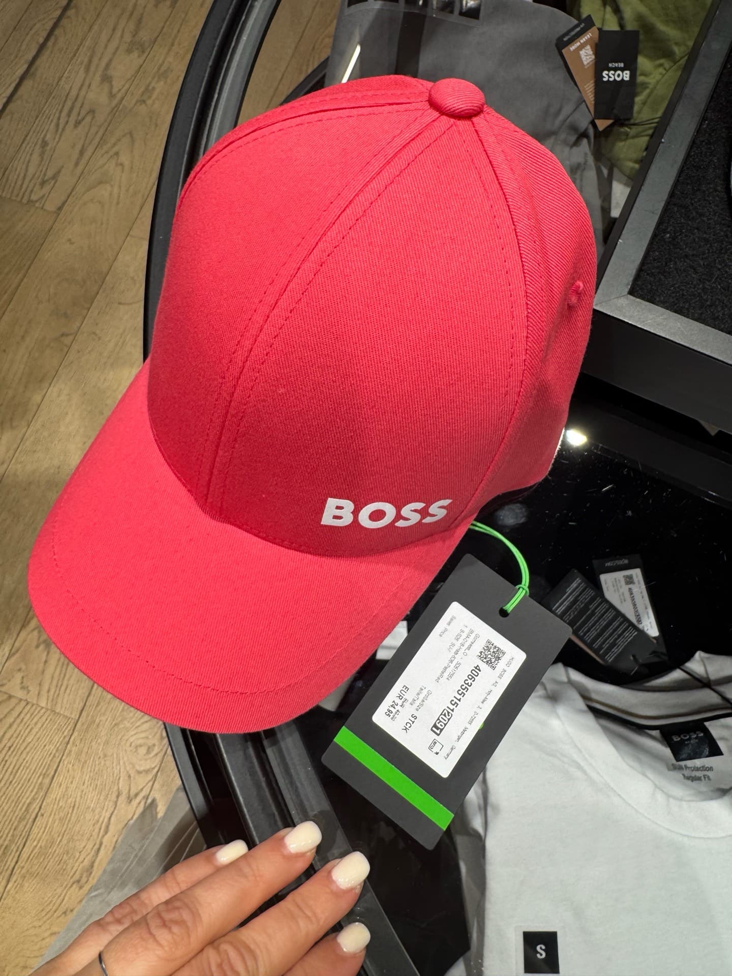 BOSS Red Cap