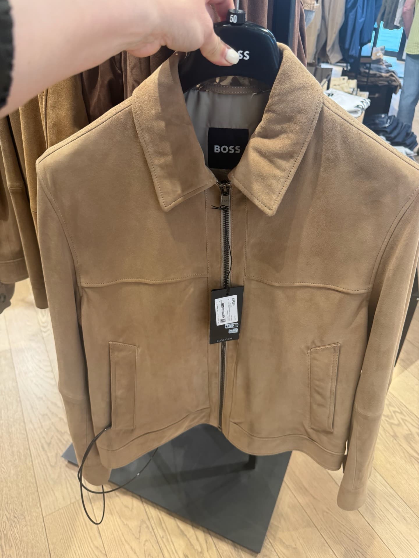 BOSS Suede Jacket