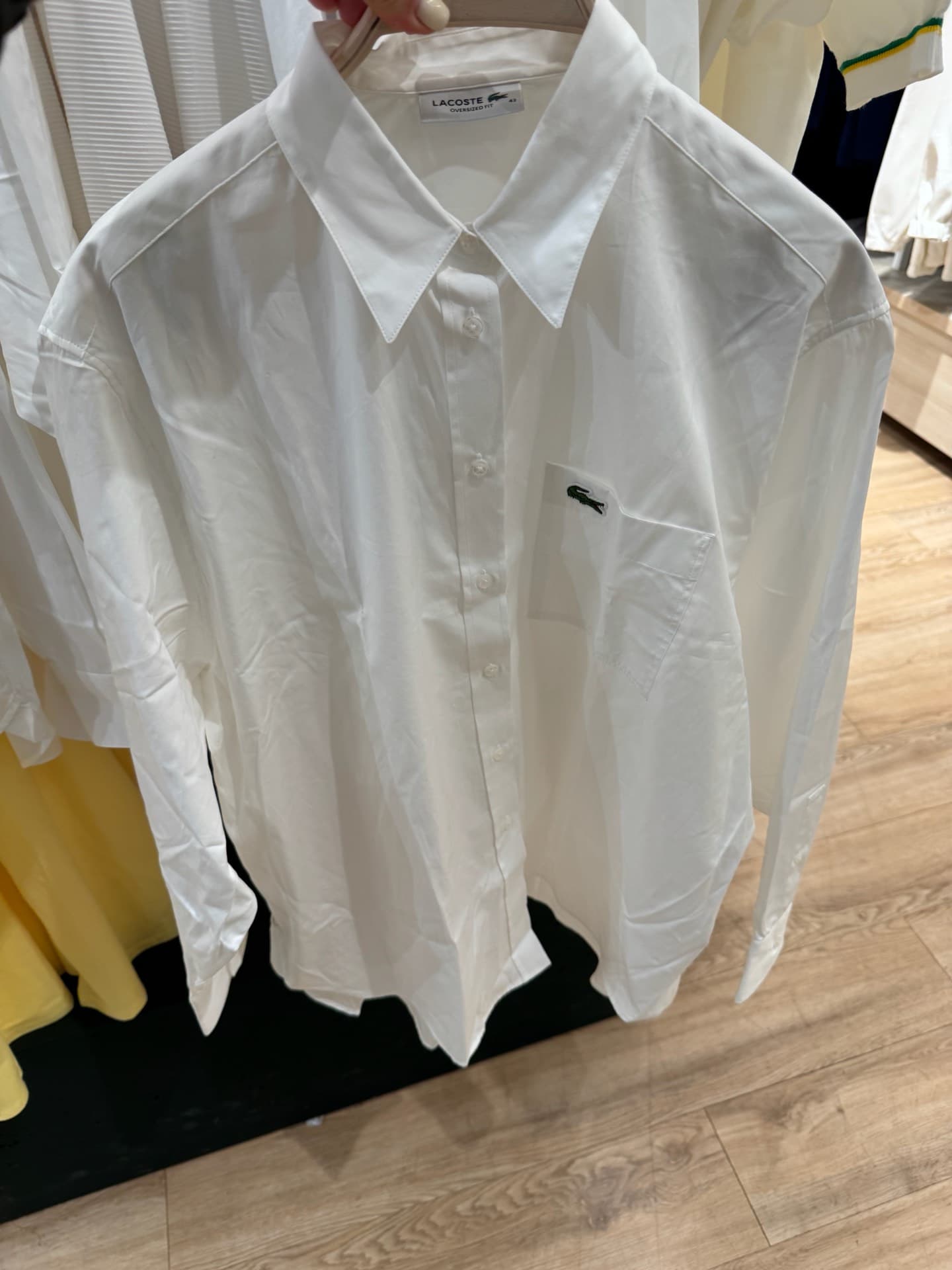 Lacoste Classic White Shirt