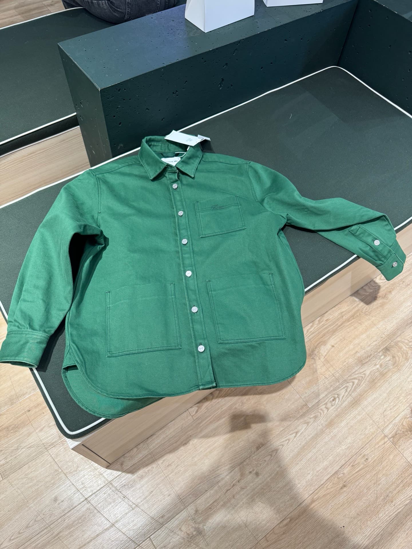 Trendy Green Overshirt