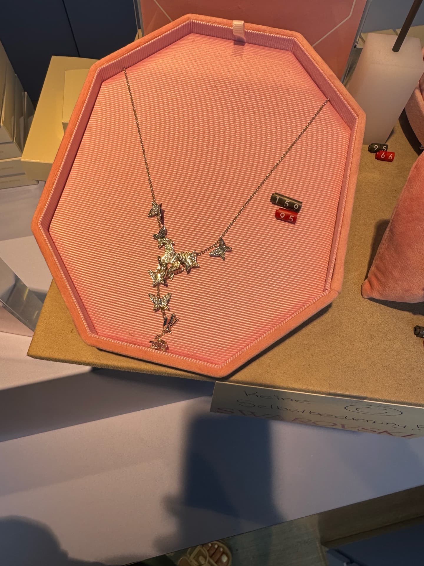 Swarovski Butterfly Necklace
