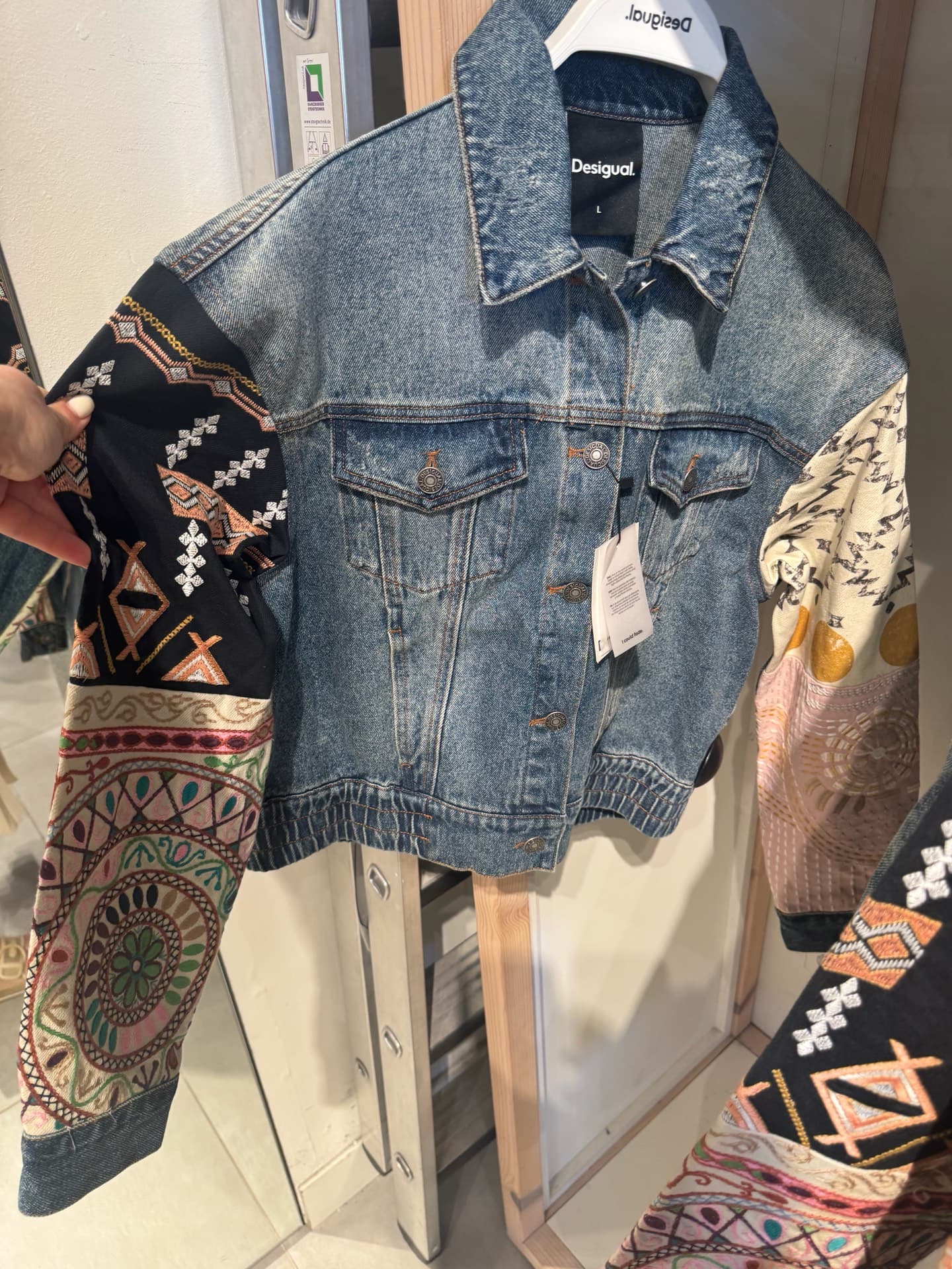 Desigual Embroidered Jacket